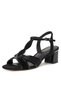 sandale damă negre - 4