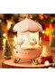 kids 360° rotating music box starry nebula projector LED cartoon rechargeable night light - 2