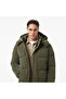 Men's Green Regular Fit Coat - 4