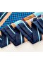Horse Figured, Blue, Sun Protection, Windproof, Double Sided Printed, Scarf, Shawl 70X70 - 7