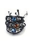 Night-Glowing Aries Zodiac Sign, Adjustable Faux Leather Bracelet, Suitable for Both Men and Women - 5