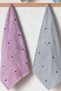 6-Piece 50X90, 100% Cotton Bamboo, Embroidered, Hand-Face-Hair Towel Set – Soft, Absorbent, Stylish and Durable - 5