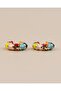 Chromia Enamel Ring Minimal Xuping Earrings - 5