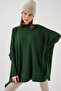 Bdart Slit Detailed Mock Neck Knitwear Sweater