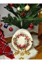 Kokina Patterned New Year Themed Plate & American Service - 4