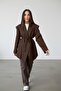 Women’s Lace-Detail Oversized Jacket with Side Panels - 5