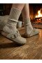Genuine Wool Felt Sabo Slippers Closed – Orthopedic Cork Sole Unisex House Slippers - 4