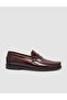 100% Genuine Open Leather Burgundy Men's Loafer