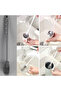 Silicone Long Handle Jar Washing Brush |   Flexible, Durable, for Bottles, Jars, Cups, and Thermoses - 7