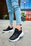 Yg089 Low Top Lace up Men's Casual Lace-Up Leather Sports Sneaker Shoes Cbt - Black - 2