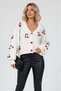 Cherry Blossom Young Girl Cardigan Soft
