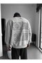 Men's Oversized Bandana Patterned Sweatshirt Sacred Rebellion Printed Crew Neck 5 Colors