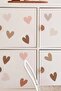 Boho Hearts Children's Room Wall Sticker - 50 Pieces 8 cm Children's Room Decoration Set - 3