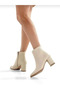 Pointed Toe Zippered Heeled Women's Boots Shoes - 2