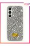 Silver Starlight Glitter Luxury Silicone Case for Samsung Galaxy A55