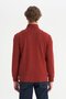 Cotton Regular Fit Stand Collar Zippered Thessaloniki Knit Sweatshirt - 2