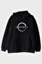 Sarcastic Comment Loading Printed Black Hoodie