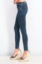 Women Slandy Super Skinny Jeans, Dark Navy - 2