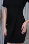 Women's Short Sleeve Pleated Dress - 5