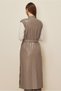 Belted Faux Leather Vest 45249 - 4