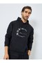 Eco Earth Relaxed Fit Puff Print Fleece Hoodie - 3