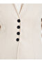 Women Solid Fitted Long Sleeve Coat - 4