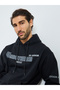 Eco Earth Relaxed Fit Puff Print Fleece Hoodie