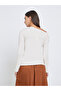 Solid Metal Buckle Detail Knit Top - 5