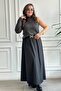 One-Shoulder Pearl Detailed Knitwear Sweater