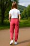 Mişil 233-12-25 Girl's 3 Thread Count Fleece-Lined Comfortable Fit Elastic Cuffed Sweatpants Age 12/16 - 5