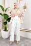 Women's Lycra Crepe Fabric Spanish Leg Trousers - 3