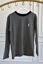 Crew Neck Striped Sweat - 2