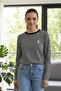 Crew Neck Striped Sweat