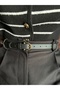 Jeer Half Moon Patterned Women's Gold Buckle Belt Jacket Belt Dress Belt Trouser Belt - 2