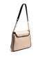 Nut - Brown Logo Women's Shoulder Bag Sp1147 - 4