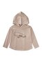 Hooded Long Sleeve T-Shirt 2-10 Years Old Ecru - 2
