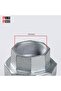 Double Sphere Threaded Flexible Pipe Fitting - Rubber Expansion Connector (3/4 Inch) - 2