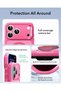 Apple iPhone 17 Pro Max Classic Hybrid Magsafe Case - Camera Control Button - Pink - 4