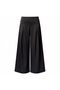 Women's Satin Pleated Zipper Closure Wide Leg Pants