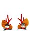 Deer Antler Ears 2-Piece Christmas Hair Clip Set – Fun Gift Hair Accessory - 2
