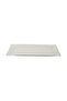 Rectangular porcelain serving dish – white