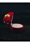 Velvet Ring Box with Love-Themed Cute Sheep Figure Gift Cardboard Bag and Bowknot Gift - 2