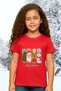 Adult/Child Unisex'Christmas/Noel' Themed Printed 100% Cotton T-Shirt - 3