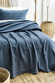 Silvia Jacquard Bedspread Set, 100% Cotton Jacquard Fabric, Breathable, 3 Piece Bedspread Set - 3