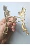 Tulip Figure Red Color Metal Hairpin Hair Clip - 4
