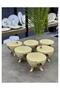 Rose Porcelain 6-Piece Ice Cream Bowl - 2