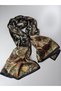 Luxury Voile Silk Shawl Hijab Foulard Scarf Shawl Ethnic Pattern 70 X 180 cm