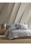 Jasmin Jacquard Duvet Cover Set, 100% Cotton Lace Detail, Jacquard Woven, Cotton Duvet Cover Set