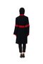 Hijab Coat Palestine Embroidered Red Black Short Coat Abaya Women - 6