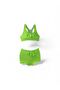 Girl's Pistachio Green Shorts Bikini Set